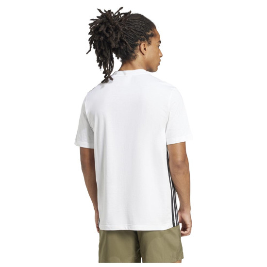 Adidas Ανδρική κοντομάνικη μπλούζα Essentials 3-S Single Jersey Tee Adidas Ανδρική κοντομάνικη μπλούζα Essentials 3-S Single Jersey Tee